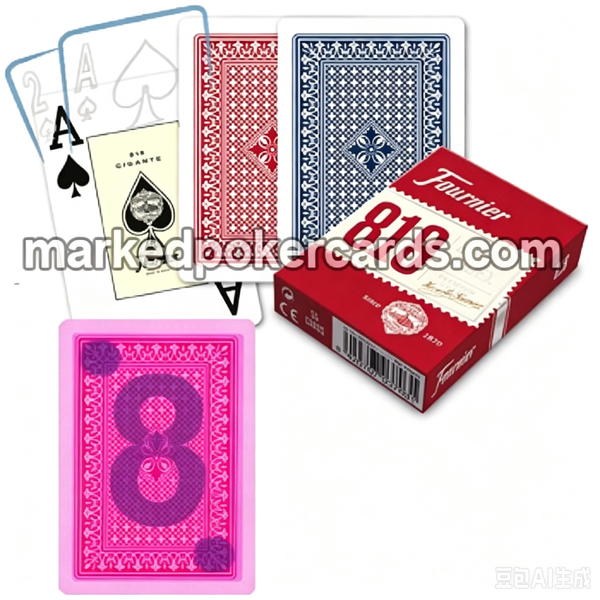 Обманные трюки с игральными картами Fournier 818