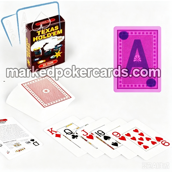 Маркированные пластиковые карты Dal Negro Texas Hold'em