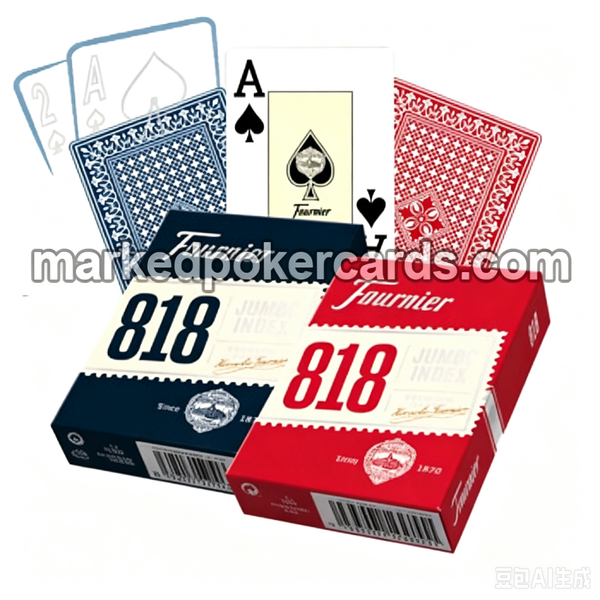 Обманные трюки с игральными картами Fournier 818
