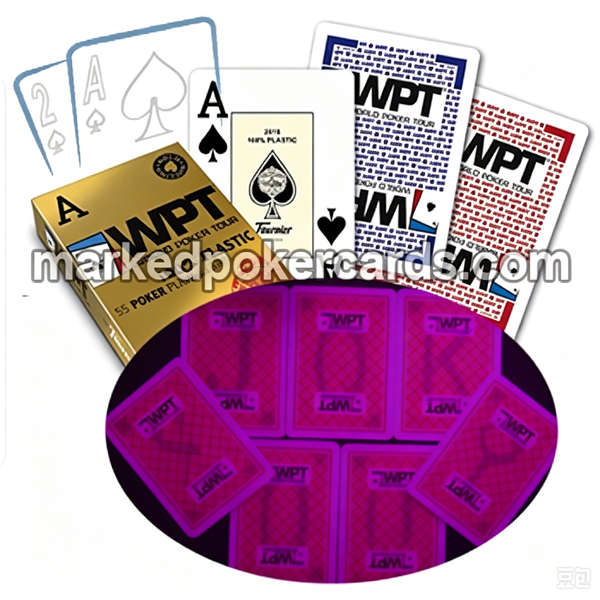 Карты Fournier WPT с маркировкой невидимыми чернилами и читерством