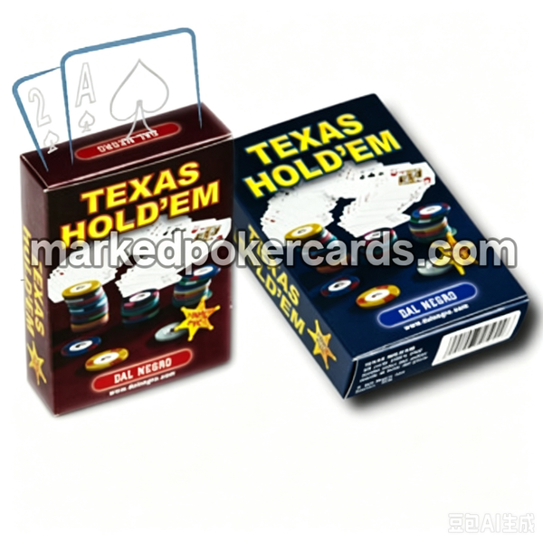 Маркированные пластиковые карты Dal Negro Texas Hold'em